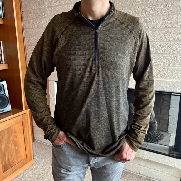 LULULEMON Metal Vent Tech 1/2 Zip | XL - Picture 3 of 10